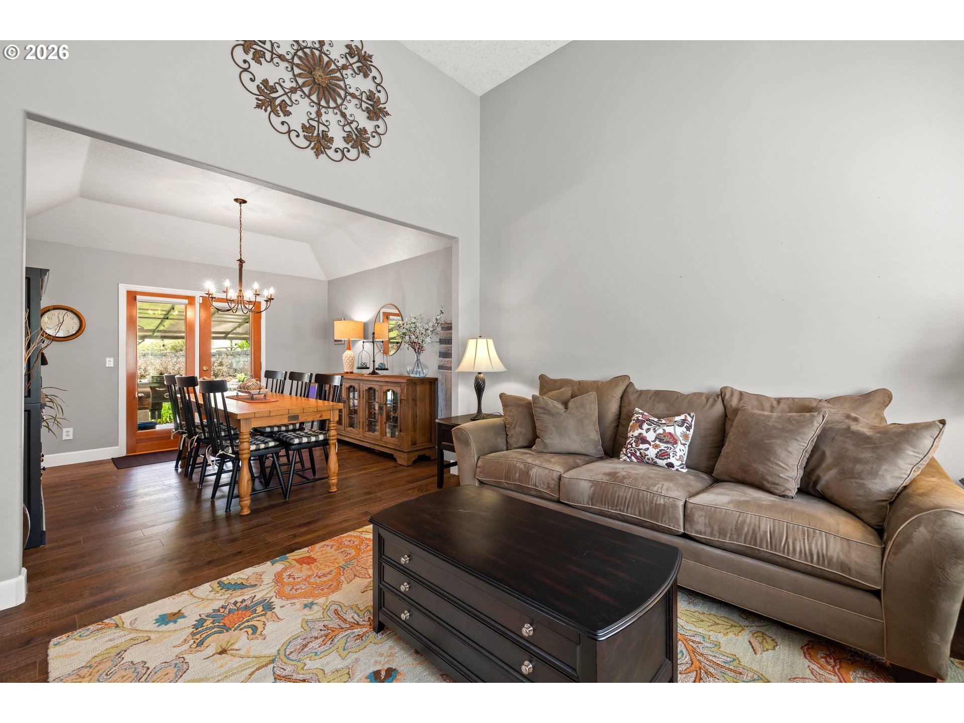 4549 Southeast 10th Terrace Gresham, OR 97080 - Photo 6 of 44 a living room with furniture and a dining table