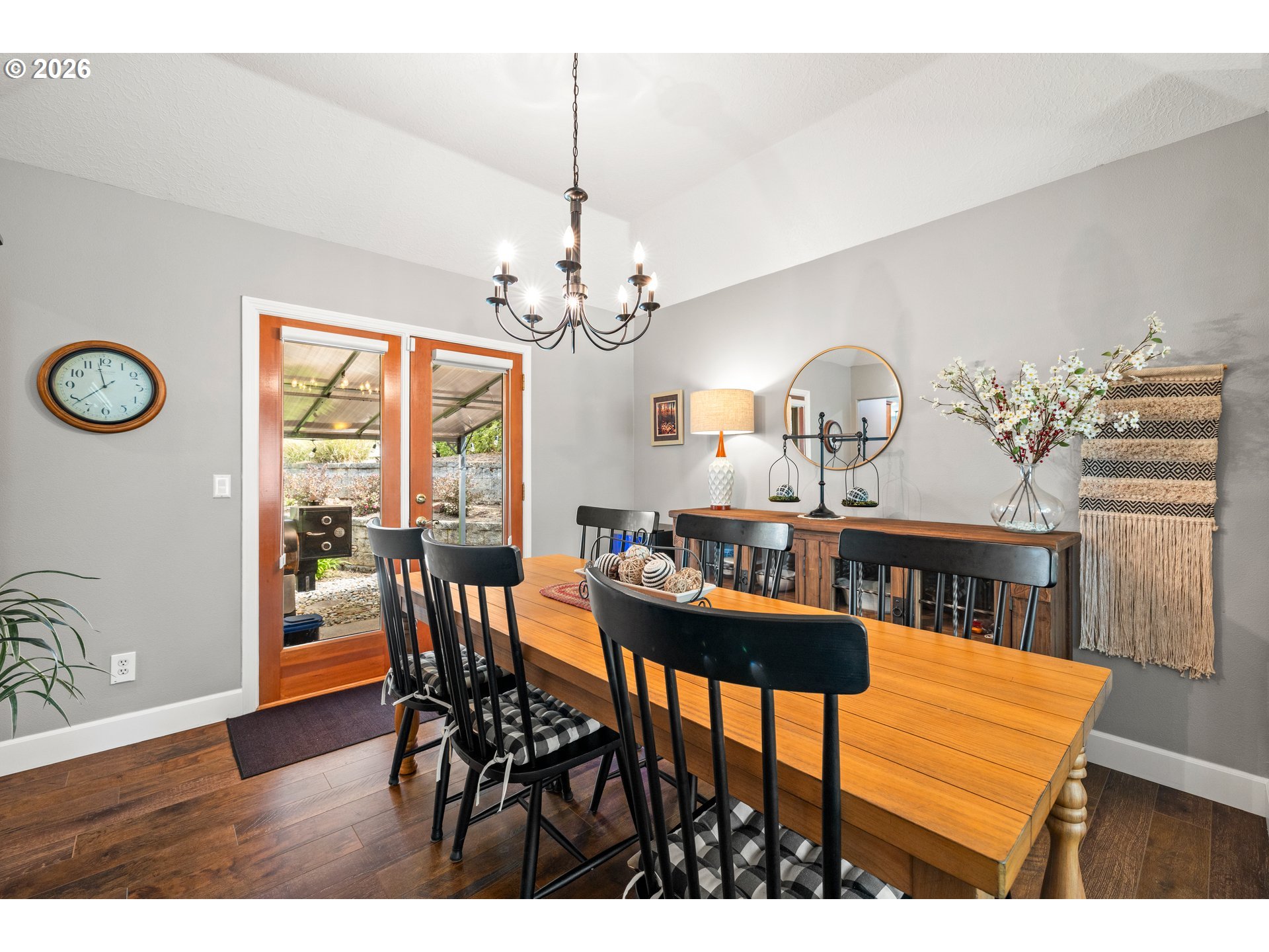 4549 Southeast 10th Terrace Gresham, OR 97080 - Photo 10 of 44 a view of a dining room with furniture window and wooden floor