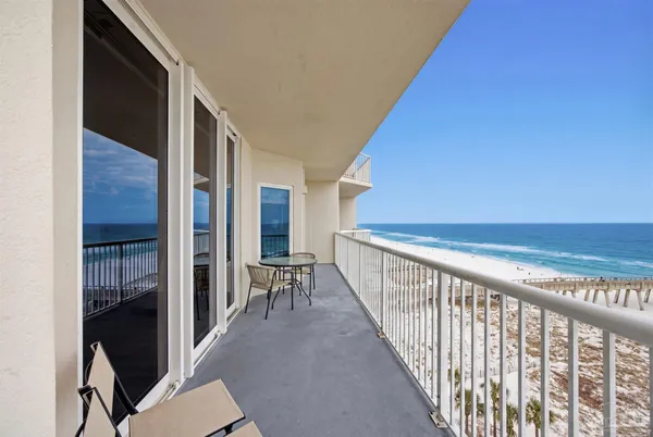 a view of a city view and beach
