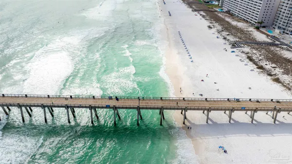 a front view of multi story residential apartment building