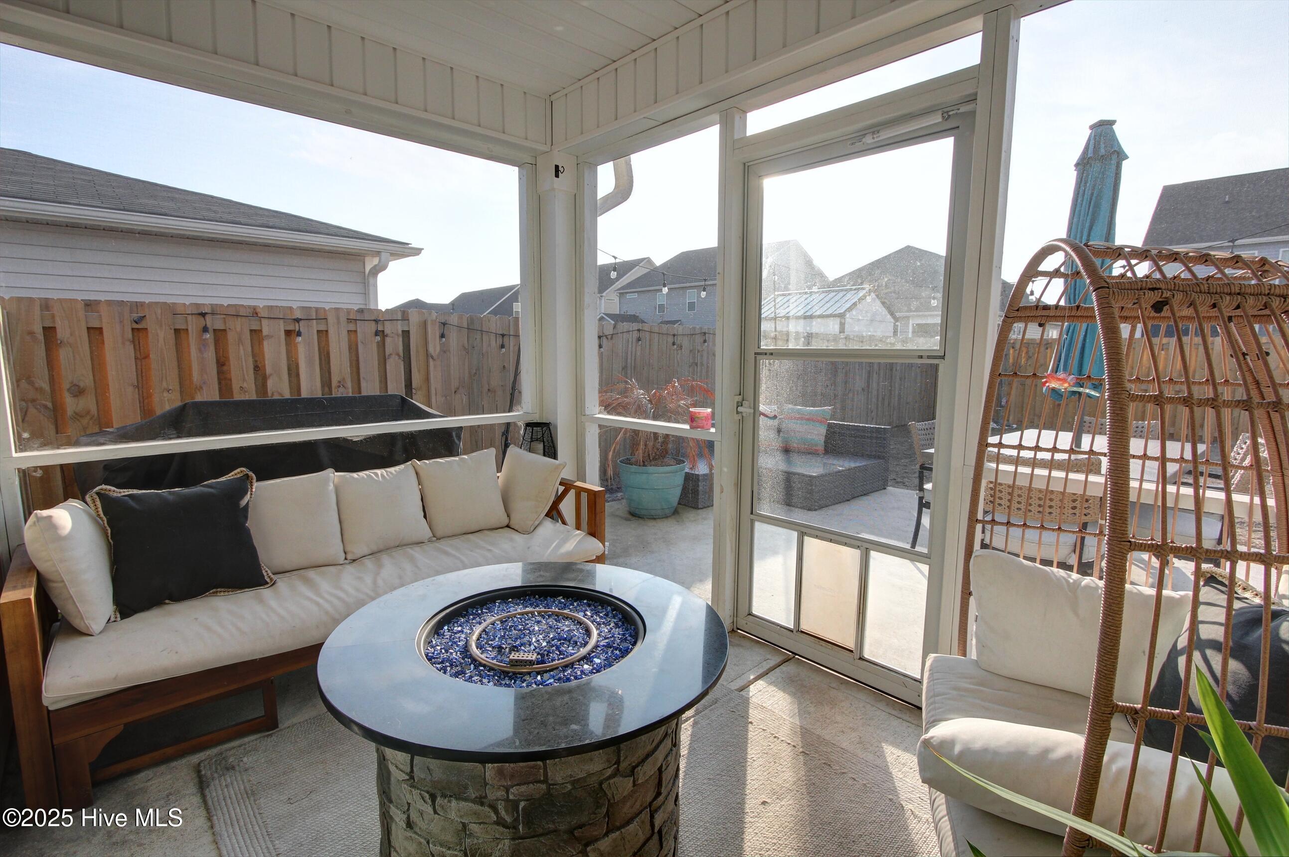 1037 Course Lane Surf City, NC 28445 - Photo 21 of 33 Screen Porch