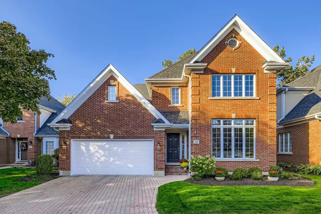 front view of house with a yard