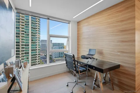 a view of a bathroom with a window