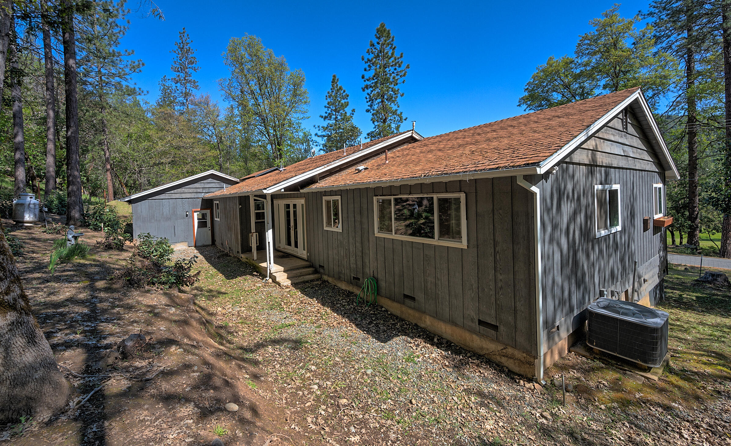 1765 Goose Ranch Road Lewiston, CA 96052 - Photo 12 of 83 a view of a house with a yard and wooden fence