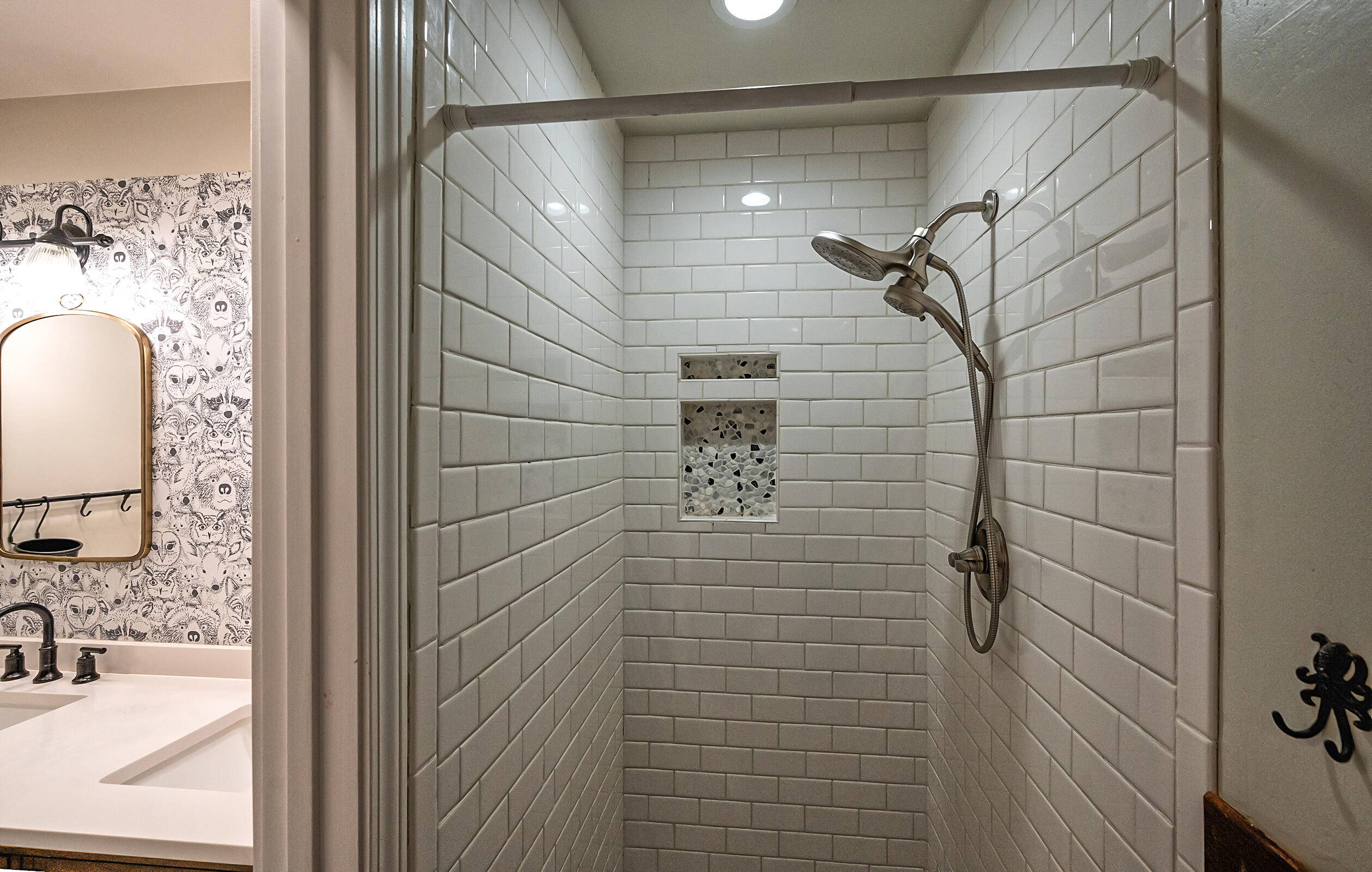 1765 Goose Ranch Road Lewiston, CA 96052 - Photo 39 of 83 a bathroom with a shower and a sink