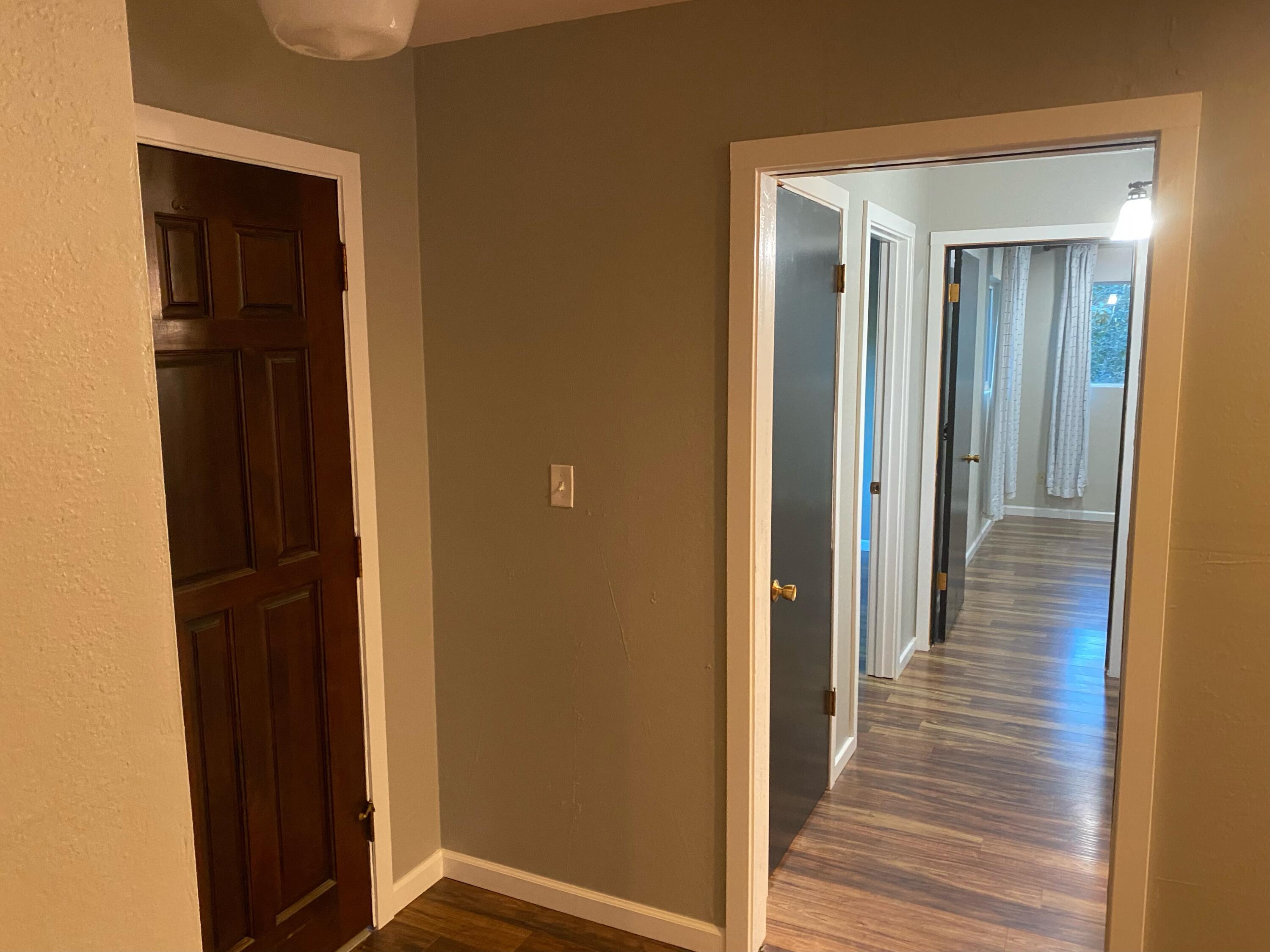 1765 Goose Ranch Road Lewiston, CA 96052 - Photo 60 of 83 a view of a hallway with wooden floor