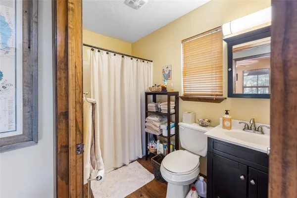 a bathroom with a sink and a toilet