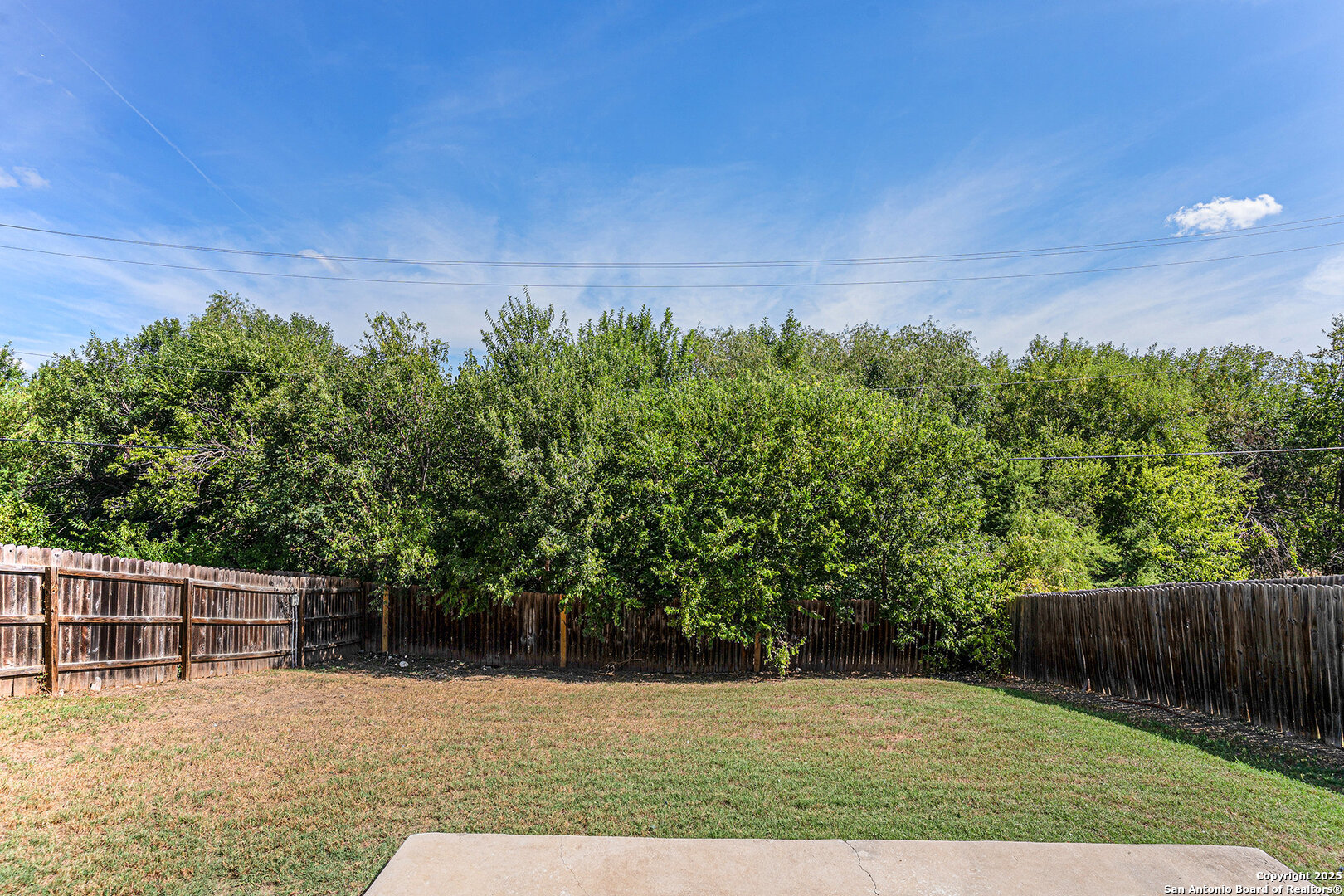 8447 Mannington Place Converse, TX 78109 - Photo 25 of 26 a view of backyard with green space