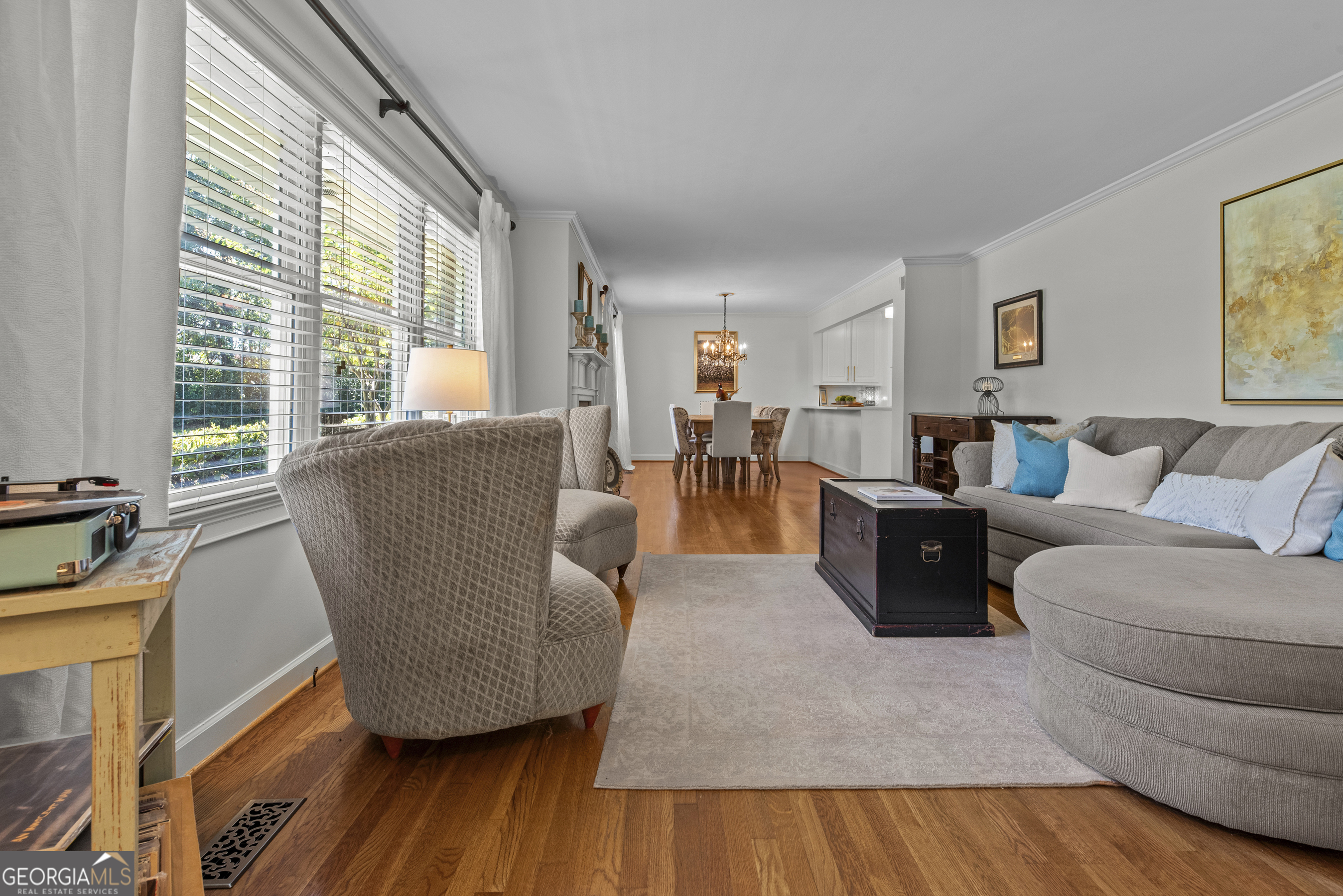 991 Old Post Road Madison, GA 30650 - Photo 6 of 61 a living room with furniture and a large window