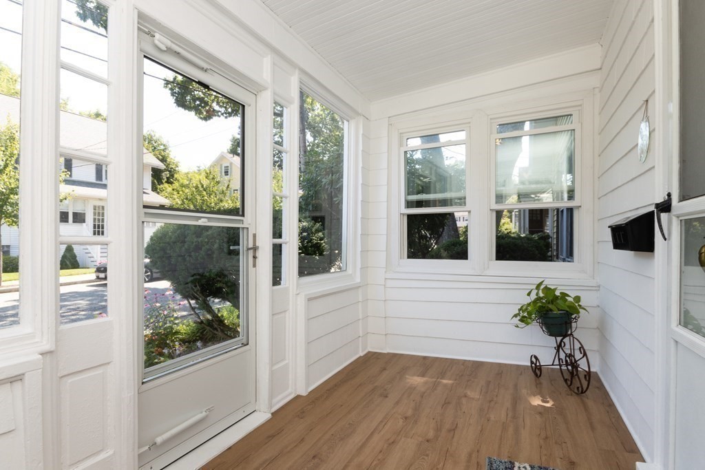 16 Libbey Street Boston, MA 02132 - Photo 5 of 41 a view of a entryway door front of house
