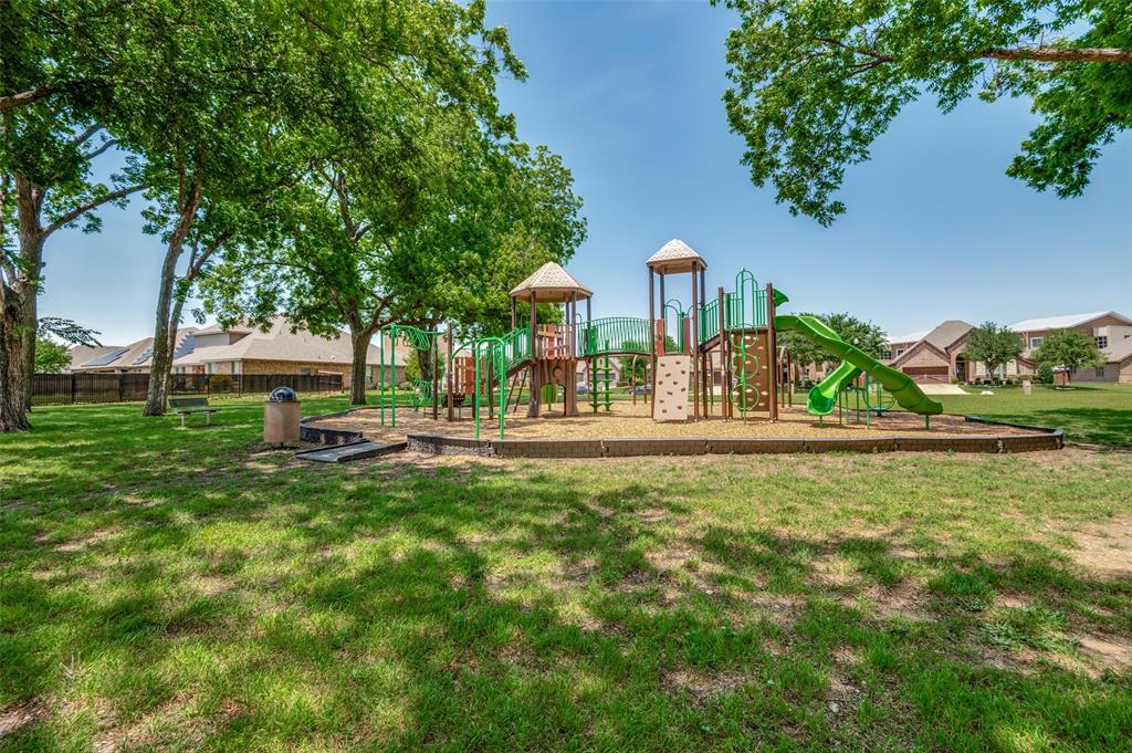 426 Summer Grove Drive Midlothian, TX 76065 - Photo 25 of 25 a view of yard with swimming pool and green space