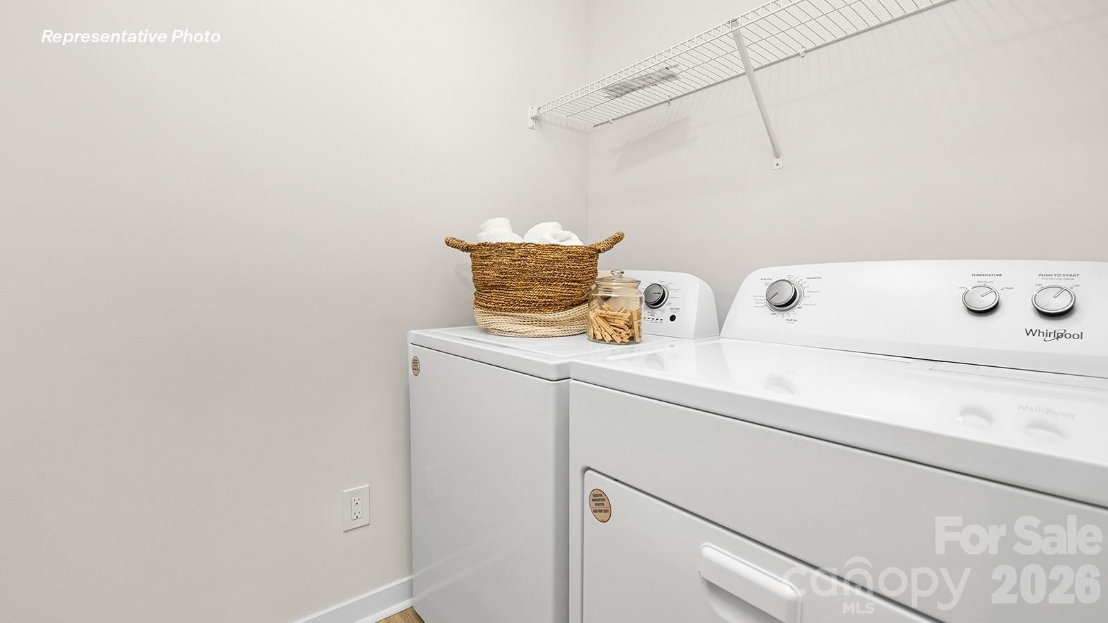 1010 Two Brothers Lane York, SC 29745 - Photo 28 of 28 a view of storage and utility room with washer and dryer