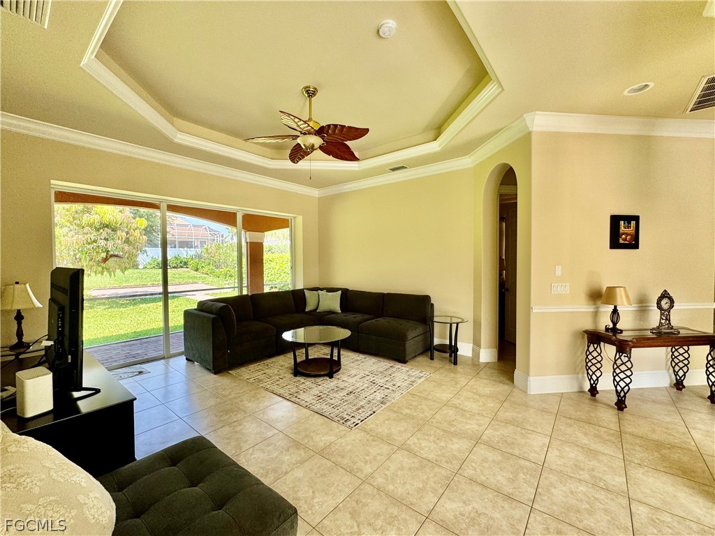 1740 Ludlow Road Marco Island, FL 34145 - Photo 24 of 47 a living room with furniture and a large window