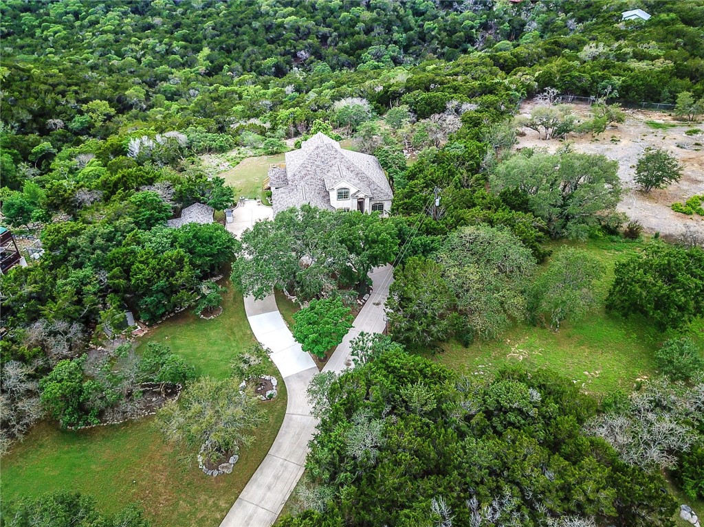 13110 South Ridge Circle Leander, TX 78641 - Photo 1 of 1 an aerial view of residential house with outdoor space and trees all around