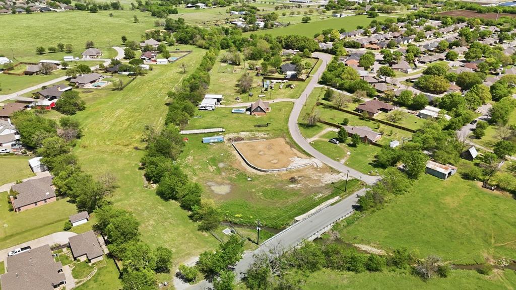 501 Rising Star Lane Sanger, TX 76266 - Photo 10 of 17 an aerial view of a residential houses with outdoor space and street view