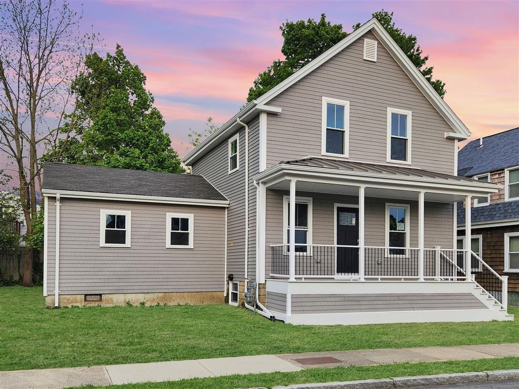 144 Rounds Street New Bedford, MA 02740 - Photo 1 of 20 a view of a house with a yard