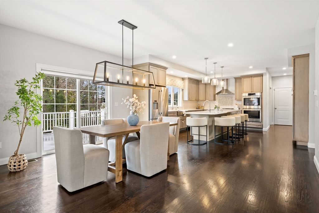 45 Saddleback Lane Canton, MA 02021 - Photo 7 of 42 a dining room with furniture window and wooden floor