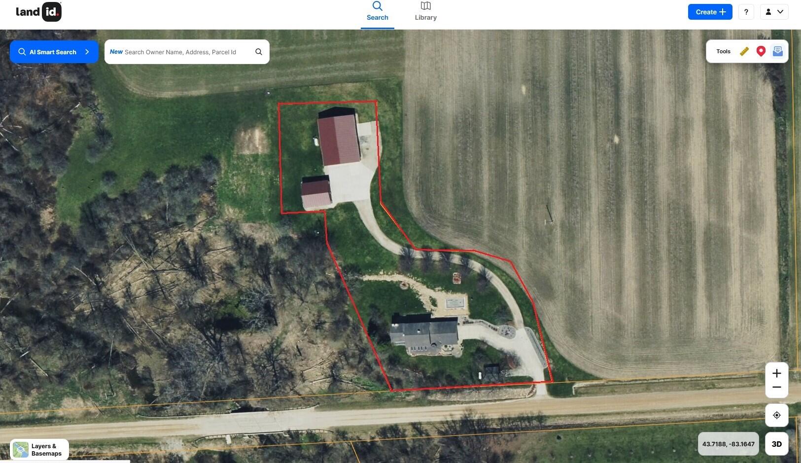 4670 B Rescue Road Owendale, MI 48754 - Photo 49 of 50 AerialMap-House2
