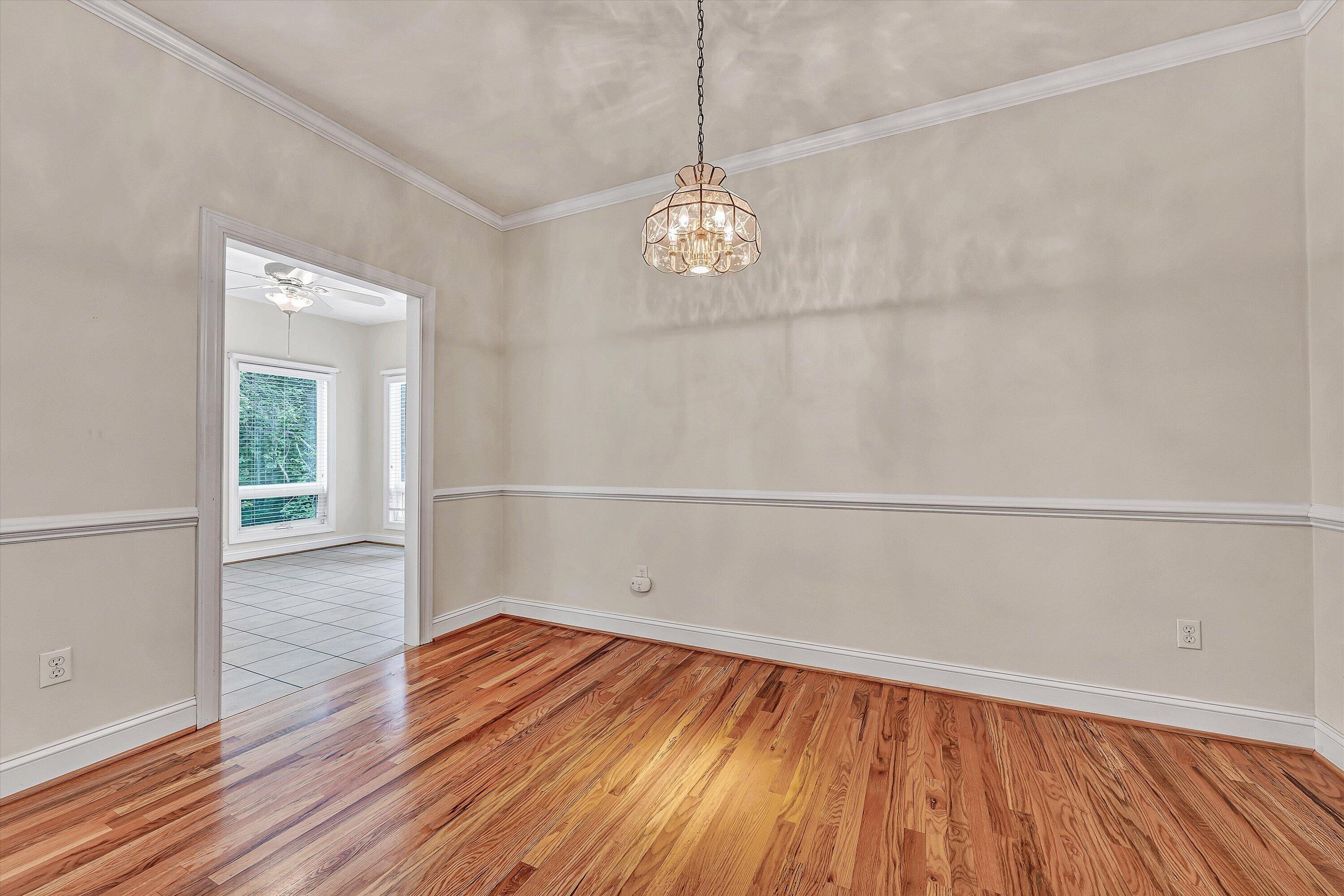 131 Stoney Mill Road Rocky Mount, VA 24151 - Photo 9 of 37 a view of a room with wooden floor and white walls