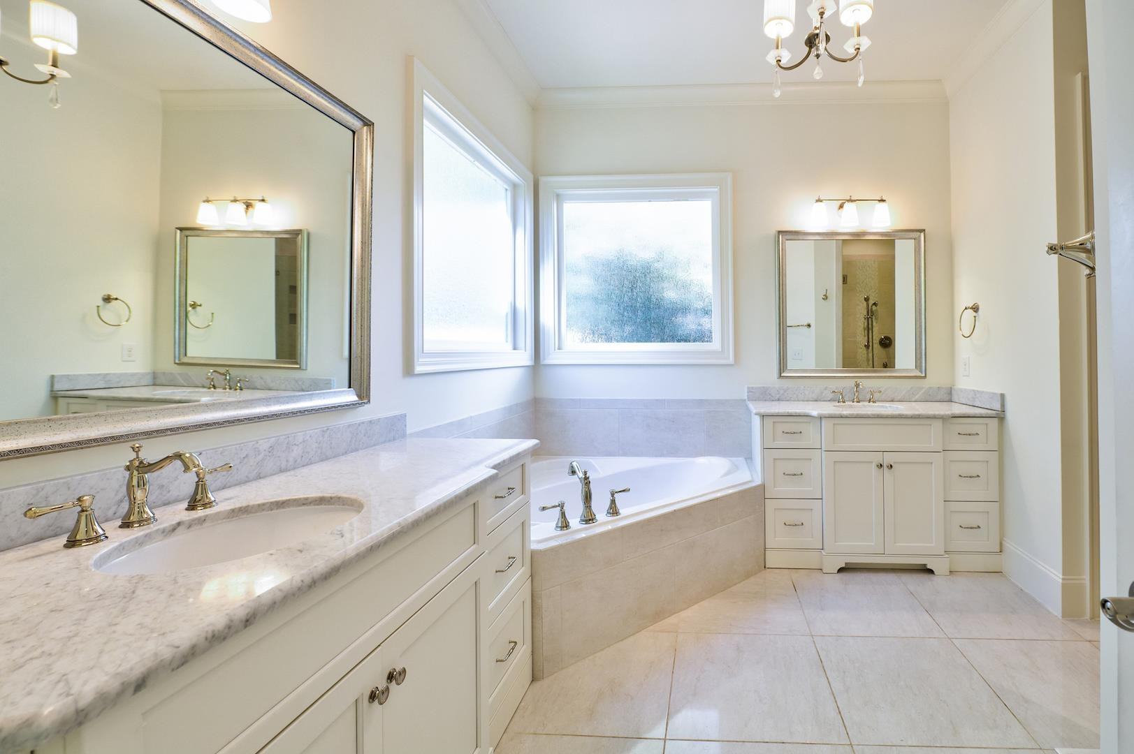 2603 Wells Avenue Raleigh, NC 27608 - Photo 13 of 43 dual vanity primary suite