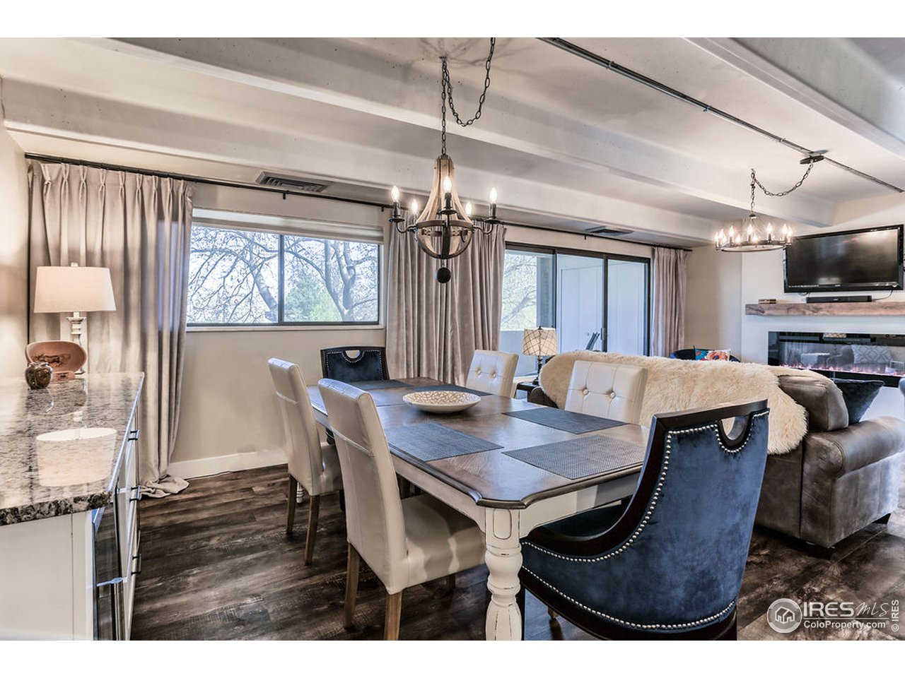 415 South Howes Street, Unit 209 Fort Collins, CO 80521 - Photo 11 of 37 Curtains included