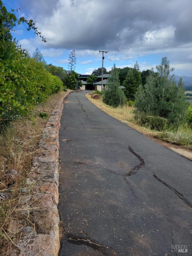 7490 Walnut Lane Lower Lake, CA 95457 - Photo 19 of 21 a view of a road with a yard
