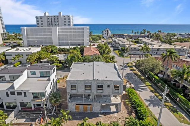 a view of a city with tall buildings