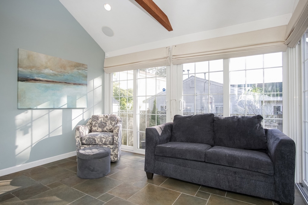 77 Circuit Avenue Wareham, MA 02571 - Photo 32 of 39 a living room with furniture and a potted plant