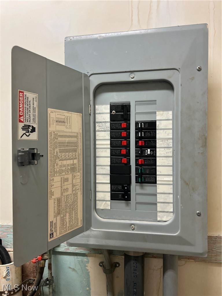 6450 Lake Road West Ashtabula, OH 44004 - Photo 16 of 26 Main home breaker box