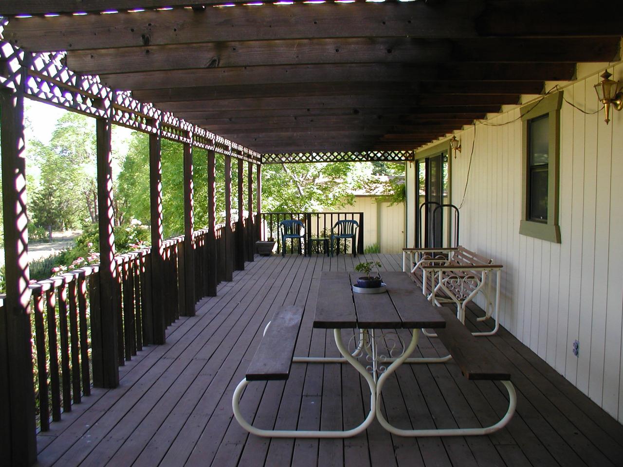 6532 Hummingbird Court Shingletown, CA 96088 - Photo 11 of 32 Back Deck & Patio Cover