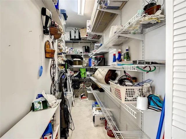 a view of gym equipment and children play room