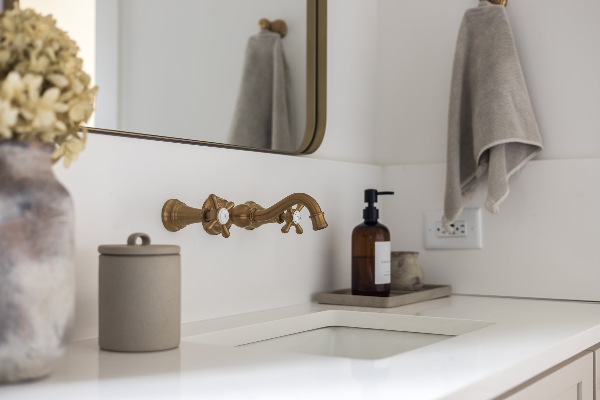 5024 Cobbler Ridge Road Franklin, TN 37064 - Photo 29 of 58 a bathroom with a sink and a mirror