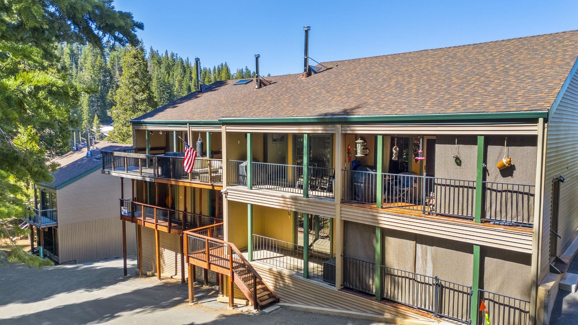 33757 Upper Leland Road, Unit B Pinecrest, CA 95364 - Photo 23 of 39 a house view with a garden space