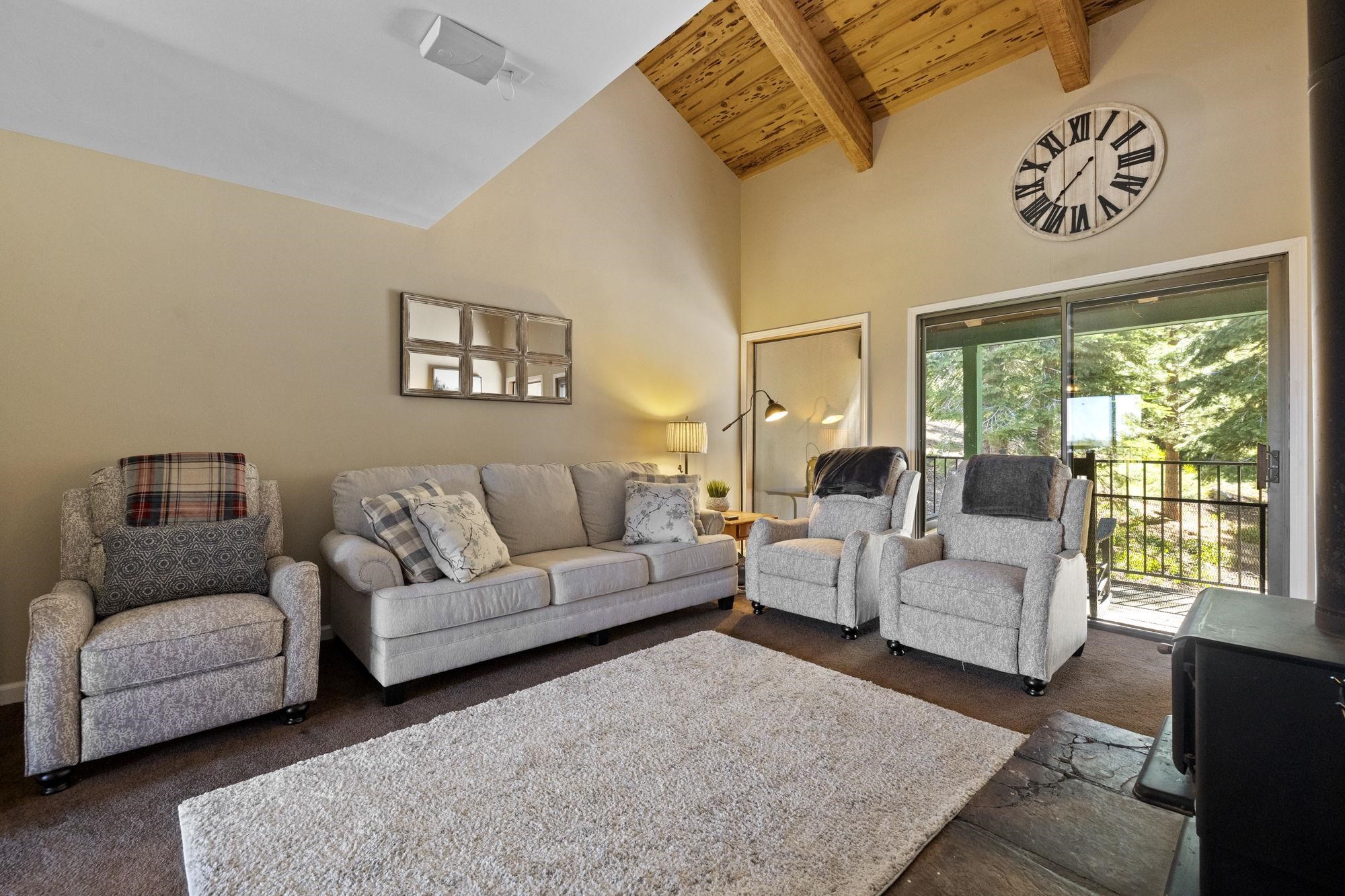 33757 Upper Leland Road, Unit B Pinecrest, CA 95364 - Photo 28 of 39 a living room with furniture and a large window