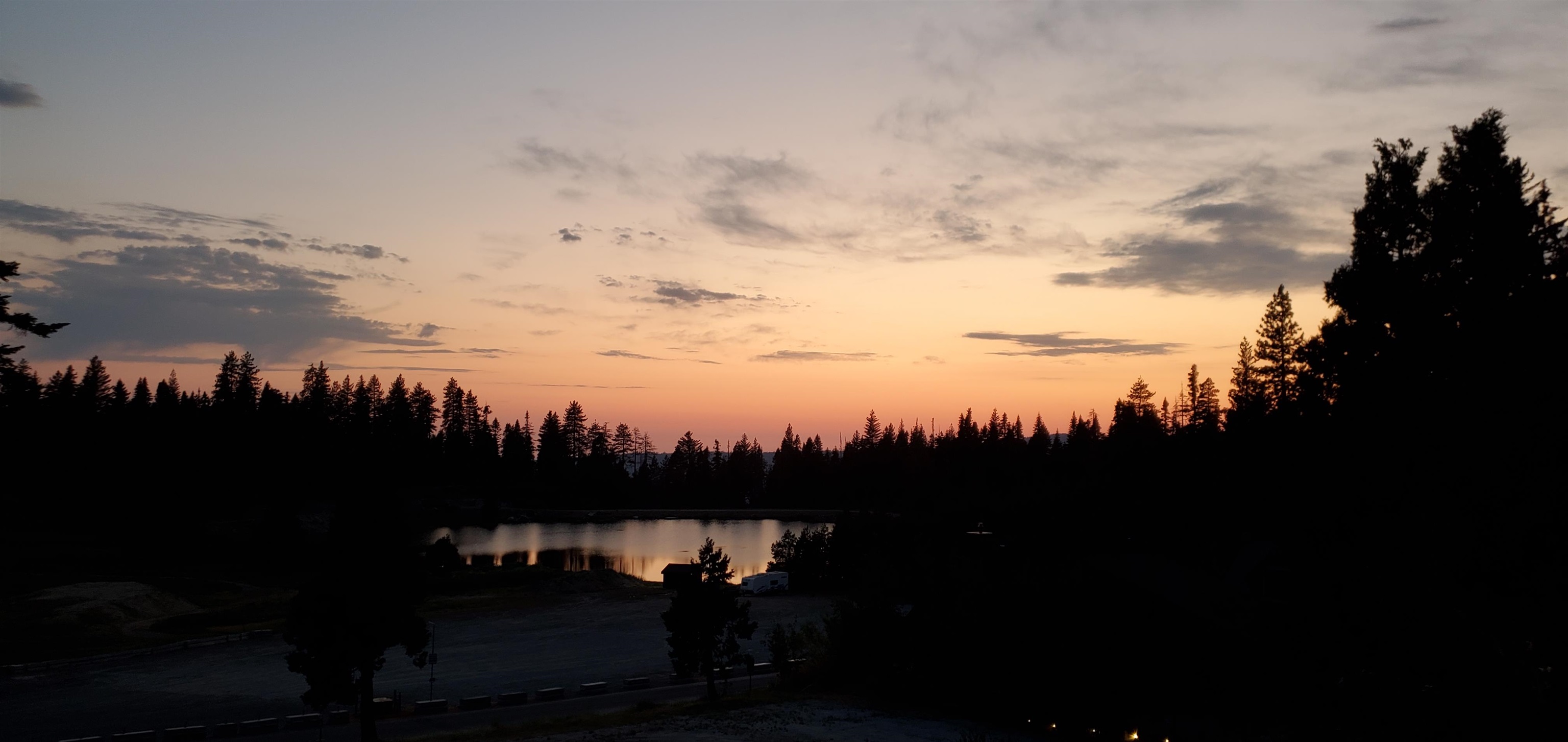 33757 Upper Leland Road, Unit B Pinecrest, CA 95364 - Photo 32 of 39 a view of a lake in middle of the house