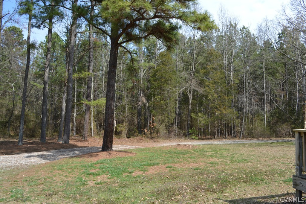 4410 Courthouse Road Midlothian, VA 23112 - Photo 18 of 21 a backyard of a house with lots of trees