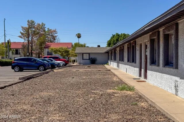 a car parked on the side of the road
