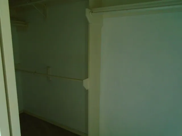 a close up view of door