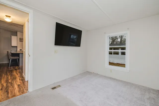 en empty room with windows