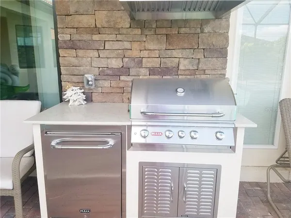 a close view of washer and dryer