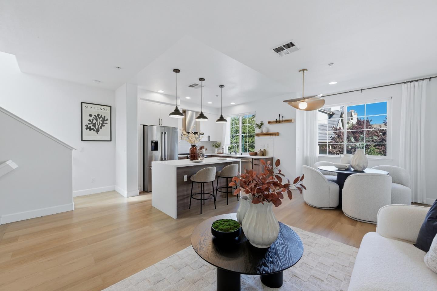 35005 11th Street Union City, CA 94587 - Photo 24 of 80 a living room with lots of furniture and kitchen view