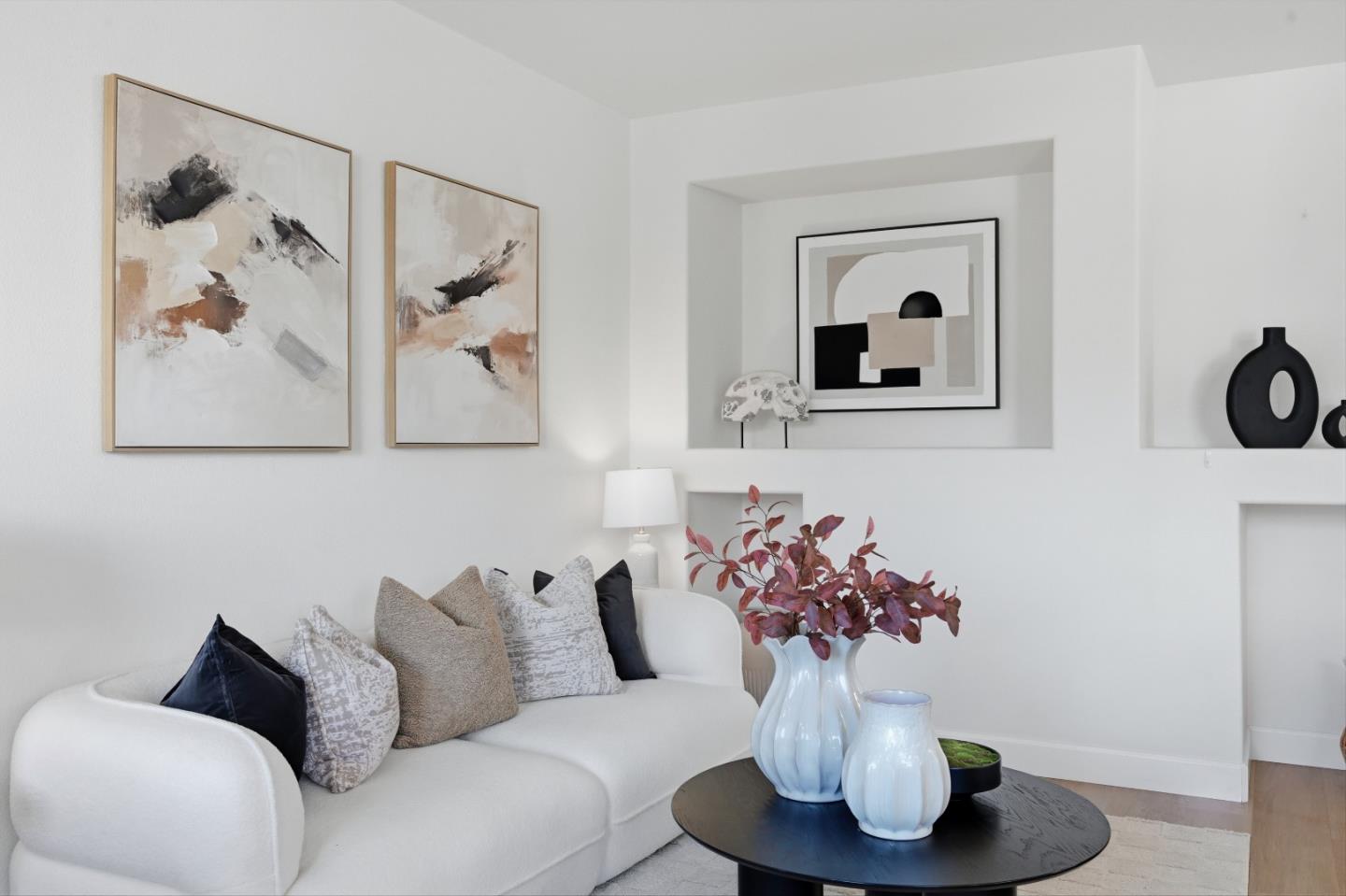 35005 11th Street Union City, CA 94587 - Photo 33 of 80 a vase of flowers sitting on a table with a potted plant