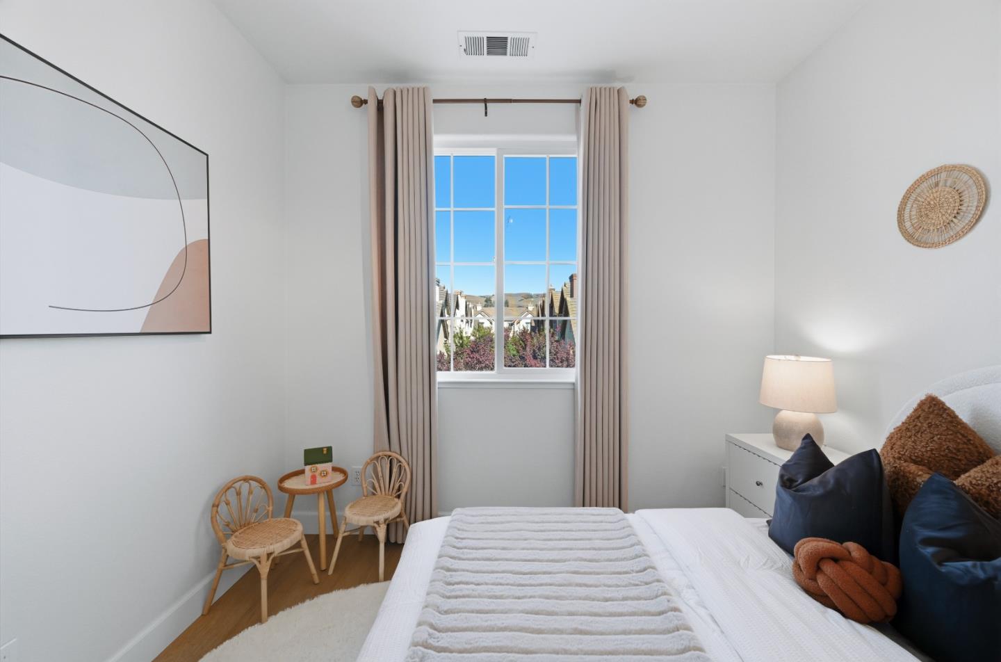 35005 11th Street Union City, CA 94587 - Photo 62 of 80 a bedroom with a bed and a window