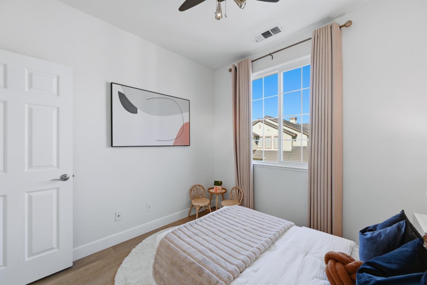 35005 11th Street Union City, CA 94587 - Photo 63 of 80 a bedroom with a bed and a window