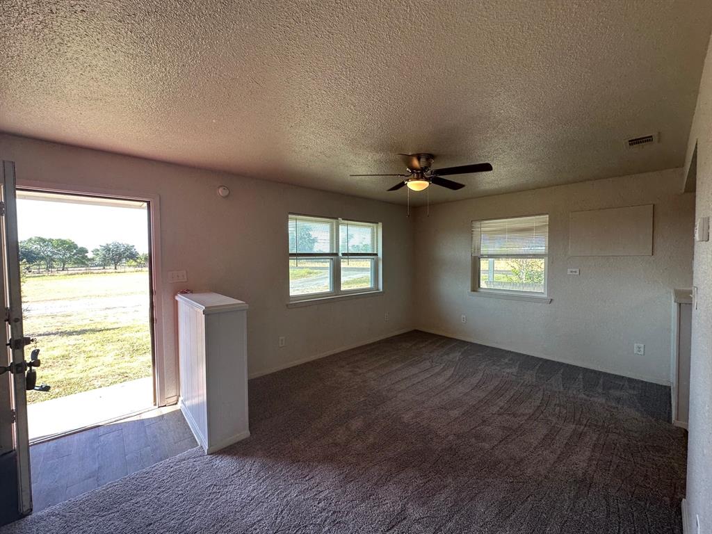 2520 County Road 406 McKinney, TX 75071 - Photo 3 of 19 an empty room with windows and ceiling fan
