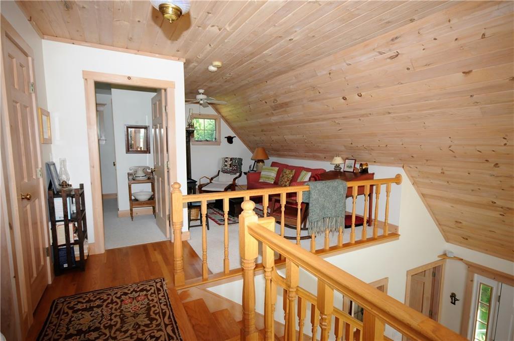 68 Bakers Point Road Steuben, ME 04680 - Photo 25 of 34 Upstairs hallway looking toward loft.