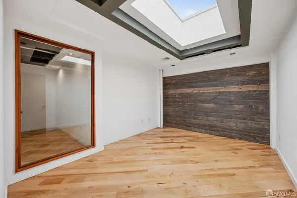 a view of empty room