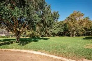 a view of outdoor space with a garden