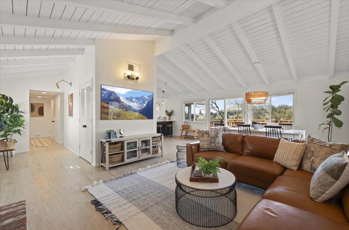 2715 Lafayette Street Soquel, CA 95073 - Photo 12 of 53 a living room with furniture and a flat screen tv