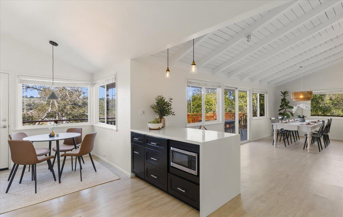 2715 Lafayette Street Soquel, CA 95073 - Photo 3 of 53 a view of a dining room with furniture window and outside view